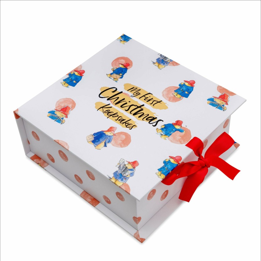 Seasonal Paddington | Paddington Baby'S First Christmas Keepsake Box