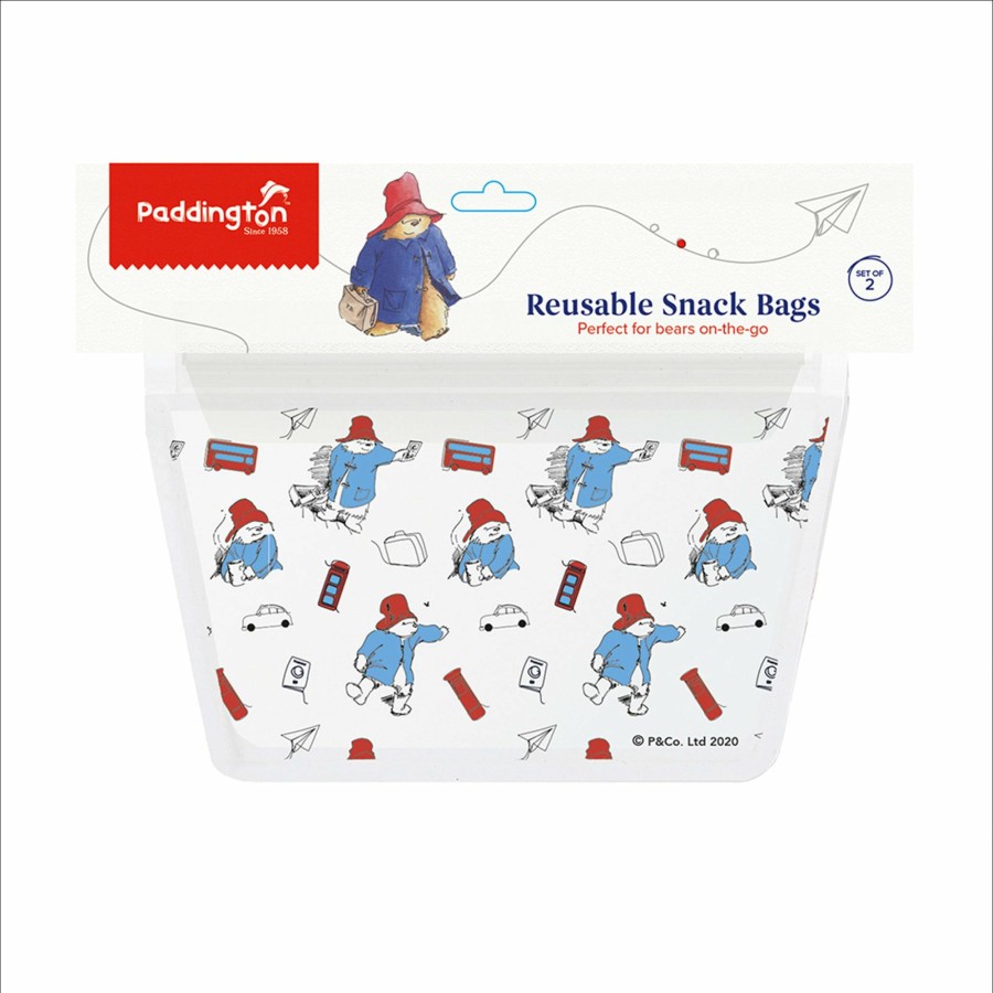 Homeware & Stationery Paddington | Paddington Reusable Snack Bag (X2)