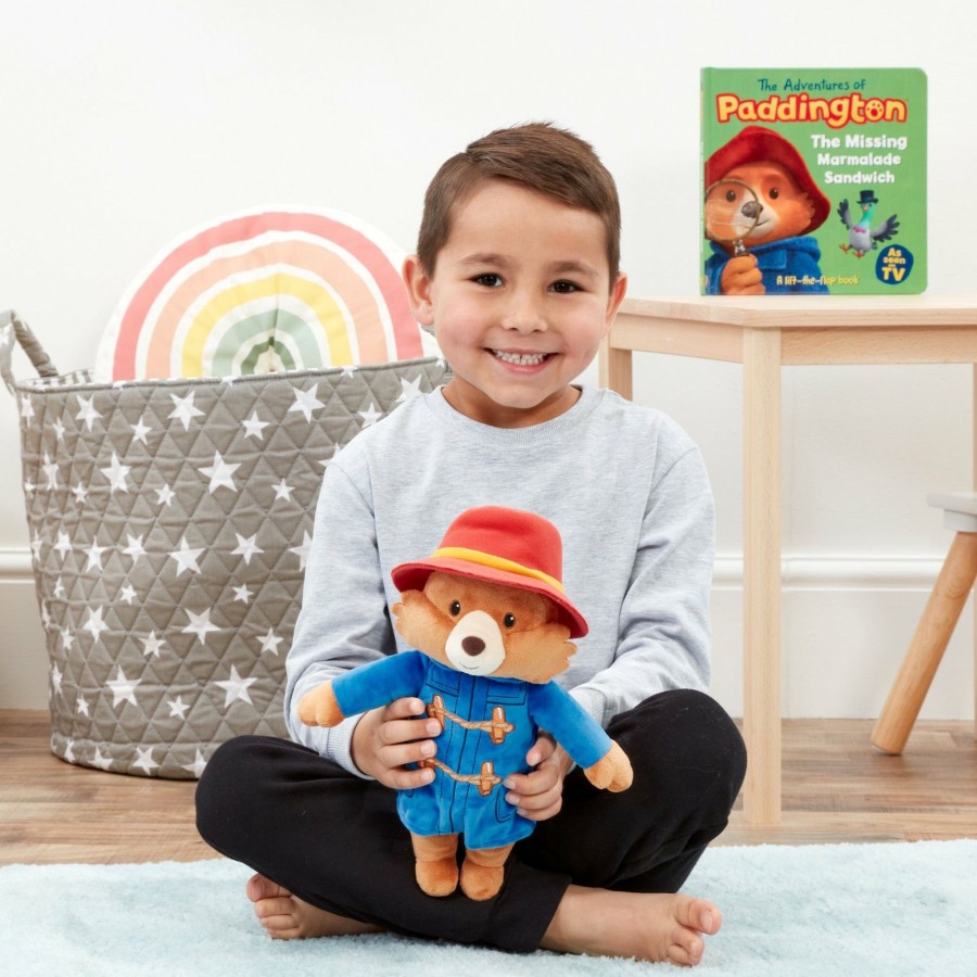 Soft Plush Toys Paddington | Paddington (Tv) Collectible Soft Toy (Blue) - 22Cm