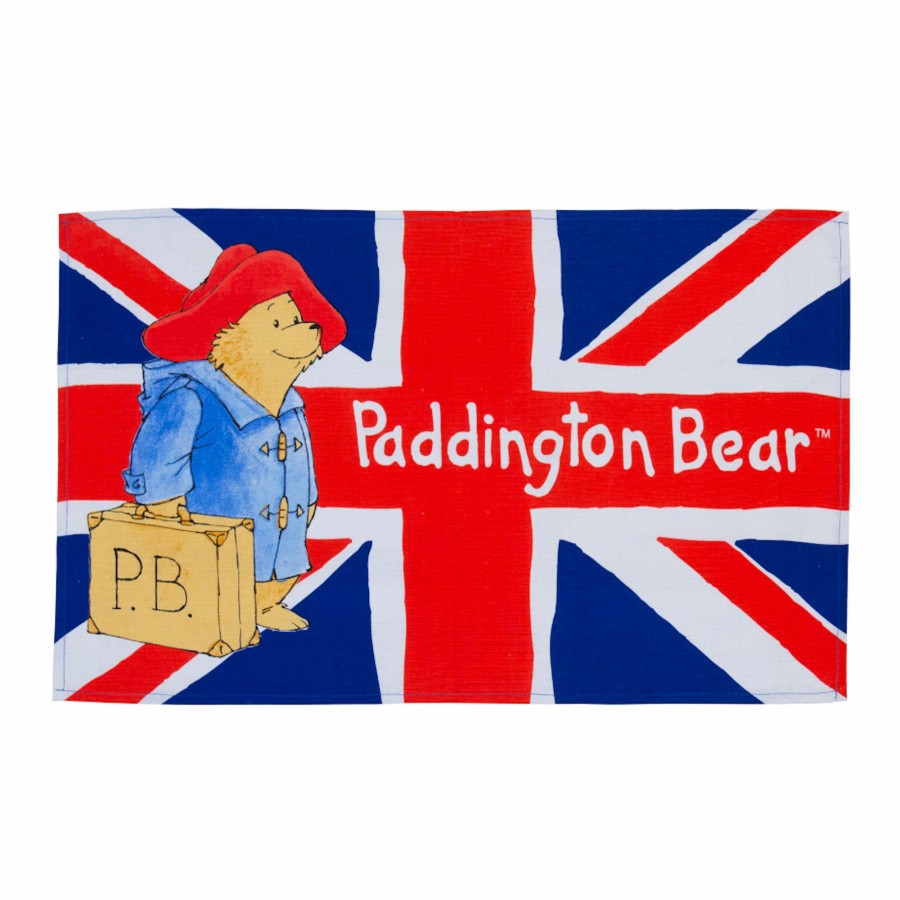 Homeware & Stationery Paddington | Paddington Bear Union Jack Tea Towel