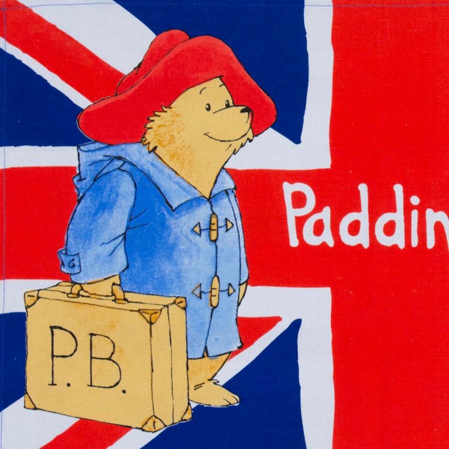 Homeware & Stationery Paddington | Paddington Bear Union Jack Tea Towel