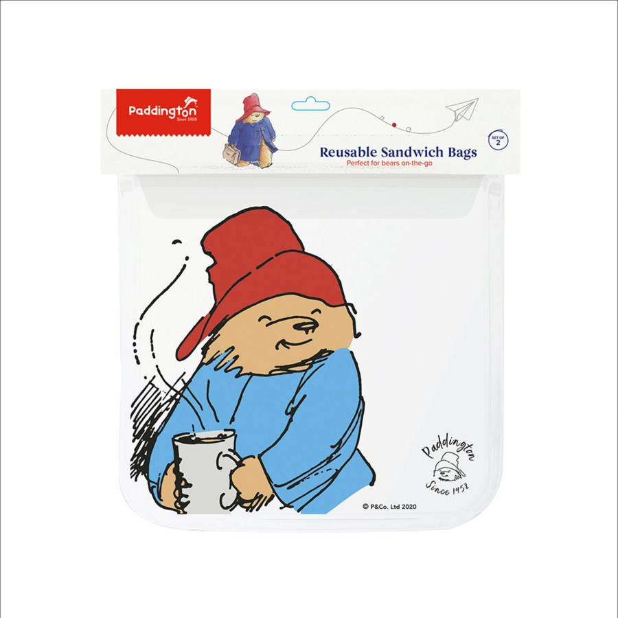 Homeware & Stationery Paddington | Paddington Reusable Sandwich Bags (X2)