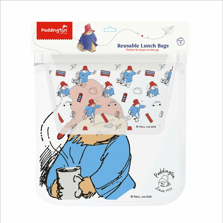 Homeware & Stationery Paddington | Paddington Reusable Lunch Bags Set (X2)