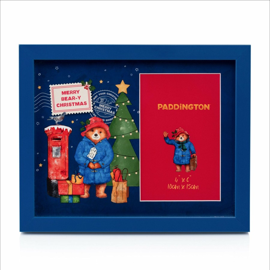 Seasonal Paddington | Paddington Photo Frame "Merry Bear-Y Christmas" 4" X 6"