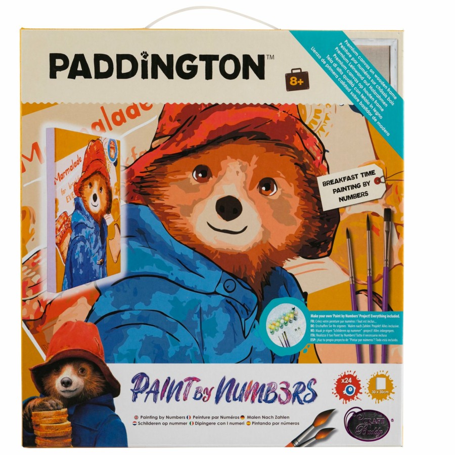 Homeware & Stationery Paddington | Breakfast Time Paint By Numb3Rs 30X30Cm Framed Kit