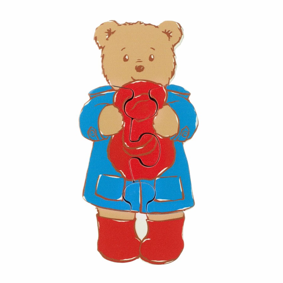 Baby Paddington | Paddington Wooden Mini-Puzzle (Holding Hat)