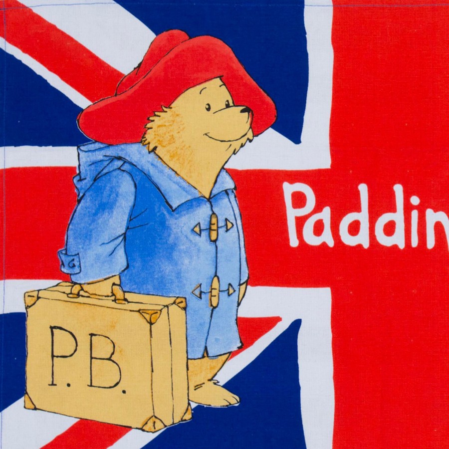 Accessories Paddington | Paddington Bear Union Jack Tea Towel