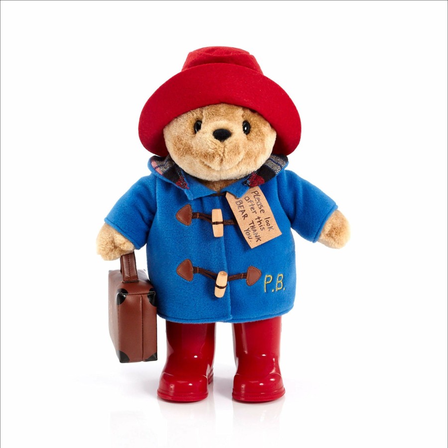 Soft Plush Toys Paddington | Large Classic Paddington With Boots & Suitcase