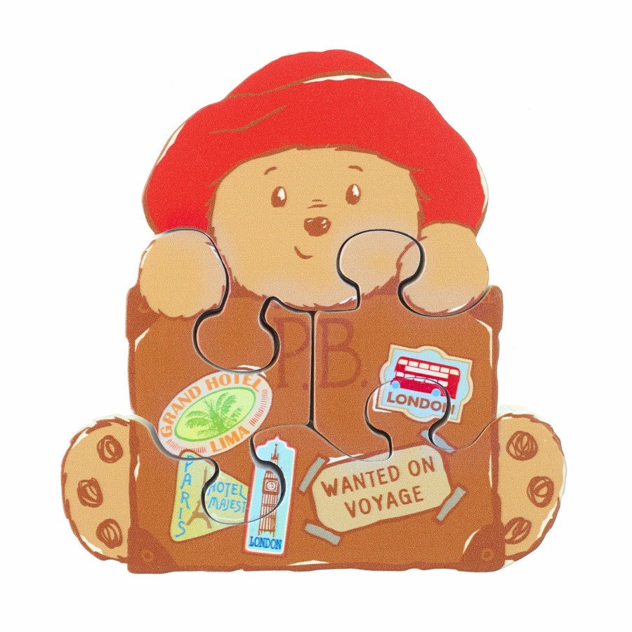 Baby Paddington | Paddington Wooden Mini-Puzzle (Suitcase)