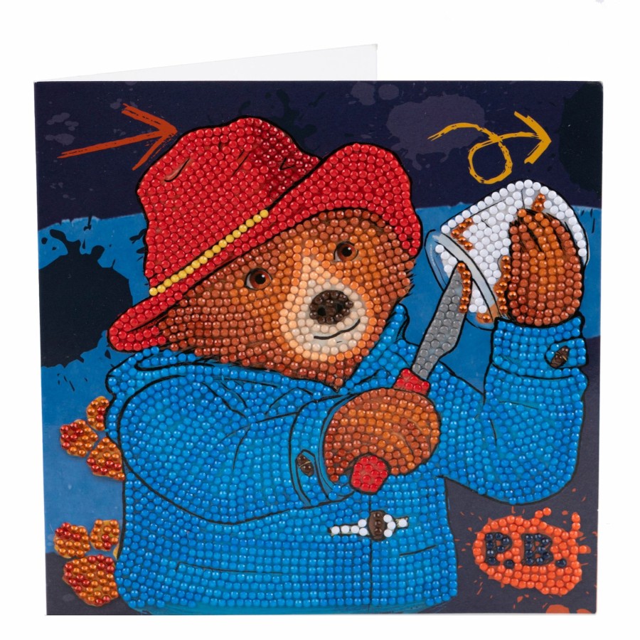 Toys & Games Paddington | Paddington Marmalade Sandwich 18X18Cm Crystal Art Card